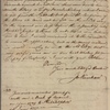 Letter to Henry Laurens, Charles Town