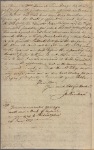Letter to Henry Laurens, Charles Town