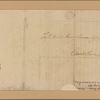 Letter to Henry Laurens, Charles Town