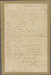 Letter to Maj. Gen. [Benjamin] Lincoln