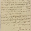 Letter to Henry Laurens President of Congress, York Town, Pensilvania