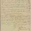 Letter to Henry Laurens President of Congress, York Town, Pensilvania
