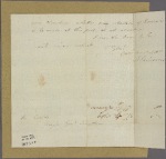 Letter to Maj. Gen. [Benjamin] Lincoln