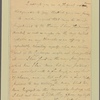 Letter to Maj. Gen. [Benjamin] Lincoln, Charles Town