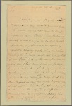 Letter to Maj. Gen. [Benjamin] Lincoln, Charles Town