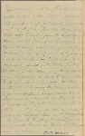 Letter to Maj. Gen. [Benjamin] Lincoln, Charles Town