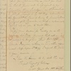 Letter to Maj. Gen. [Benjamin] Lincoln, Charles Town