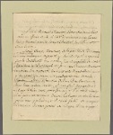 Letter to [Henry] Laurens, formerly president of Congress, Charlestown