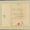 Letter to [Henry] Laurens, formerly president of Congress, Charlestown