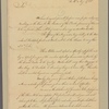 Letter to Maj. Gen. [Benjamin] Lincoln