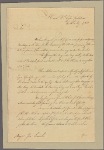 Letter to Maj. Gen. [Benjamin] Lincoln