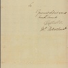 Letter to Maj. Gen. [Benjamin] Lincoln