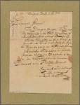 Letter to Brig. Gen. [Edward] Hand