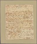 Letter to Maj. [Thomas] Pinckney