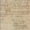 Letter to Maj. [Thomas] Pinckney