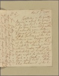 Letter to Gen. [Benjamin] Lincoln