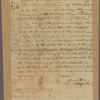 Letter to Col. [Henry Jackson?]