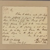 Letter to Treasurer of South Carolina