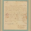 Letter to Col. Henry Laurens, Charles Town