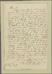 Letter to Henry Laurens