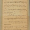 Letter to Gen. [George] Washington