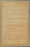 Letter to Gen. [George] Washington