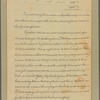 Letter to Gen. [George] Washington