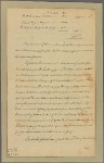 Letter to Gen. [George] Washington