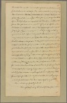 Letter to Gen. [George] Washington