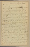 Letter to Commodore [Abraham] Whipple