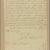 Letter to Commodore [Abraham] Whipple