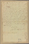 Letter to Commodore [Abraham] Whipple