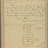 Letter to Gen. [Benjamin] Lincoln