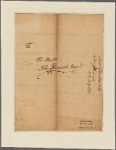 Letter to John Hancock