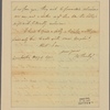 Letter to Gov. [Robert Hunter] Morris [Philadelphia]