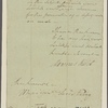 Letter to Gen. Lord Stirling