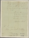 Letter to Gen. Lord Stirling