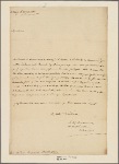 Letter to Gen. [George] Washington