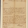 Letter to the General Assembly [of North Carolina]
