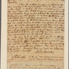 Letter to [Francis] Kinloch, Genthod, near Geneva