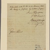 Letter to Gov. [John] Sevier