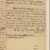 Letter to Brothers Captain O'Bail Cornplanter, and the New Arrow Sachem
