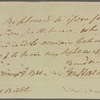 Letter to Clement Biddle