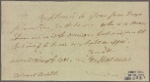 Letter to Clement Biddle
