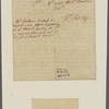 Letter to Capt. Godfrey Mallbone, Newport [R. I.]