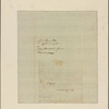 Letter to Col. [Timothy] Pickering