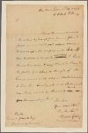 Letter to Jeremiah Powell, President of Council [Boston]