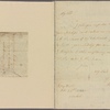 Letter to Lord -- --