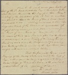 Letter to [Arthur St. Clair, New York.]