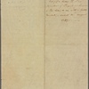 Letter to [Arthur St. Clair, New York.]